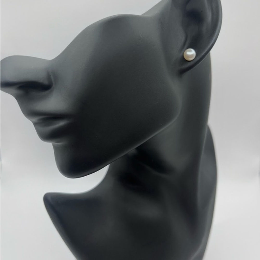 South Sea Pearl Button Earrings
